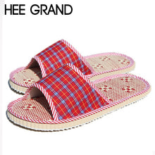 Load image into Gallery viewer, HEE GRAND Women's Wooden Floor Slides Indoor Slippers