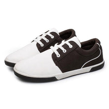 Load image into Gallery viewer, Men's Sneakers Casual Round Toe Lace Up Flat Shoes