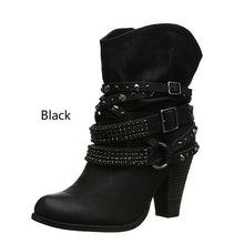 Load image into Gallery viewer, Women Fashion High Heel Boots