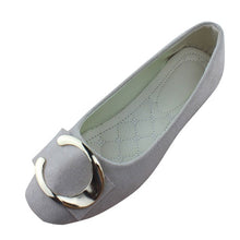 Load image into Gallery viewer, Faux Suede Ballet Flats Women Multiple Color Round Toe Flat Shoes