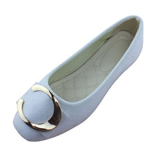 Load image into Gallery viewer, Faux Suede Ballet Flats Women Multiple Color Round Toe Flat Shoes