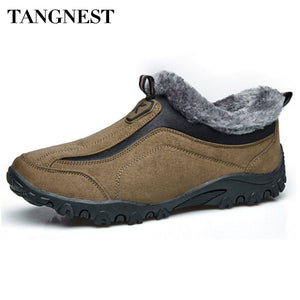 Tangnest Autumn Winter New Men Casual Shoes