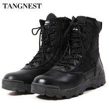 Load image into Gallery viewer, New Tactical Combat Boots Autumn Men Fashion High-top shoes