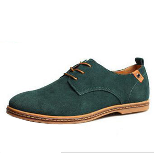 Lace-up Flats Male Casual Soft Oxford Shoes