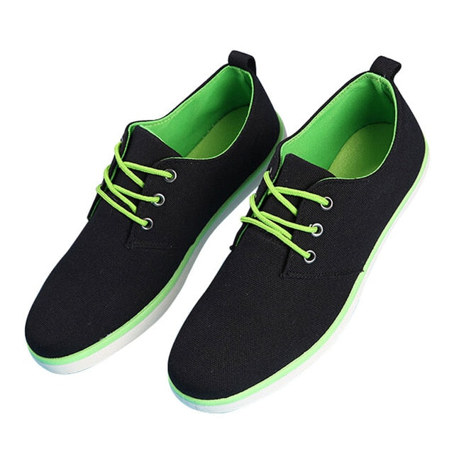 Men's Flats Korean Style Breathable Shoes