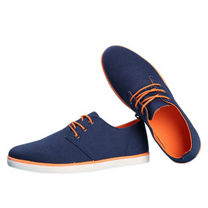 Men's Flats Korean Style Breathable Shoes