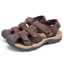 Load image into Gallery viewer, Tangnest Brand Men&#39;s Genuine Leather Sandals