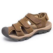 Load image into Gallery viewer, Tangnest Brand Men&#39;s Genuine Leather Sandals