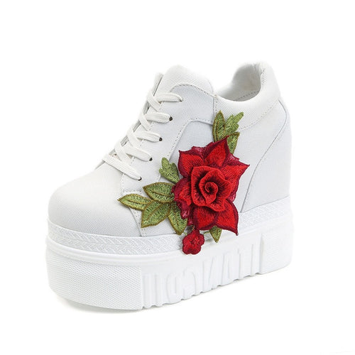 New Spring Vulcanized Shoes Rose
