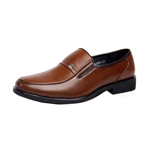 Mens Fashion soft leather business shoes