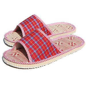 HEE GRAND Women's Wooden Floor Slides Indoor Slippers