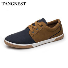Load image into Gallery viewer, Men&#39;s Sneakers Casual Round Toe Lace Up Flat Shoes