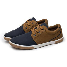Load image into Gallery viewer, Men&#39;s Sneakers Casual Round Toe Lace Up Flat Shoes