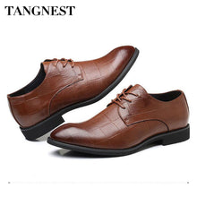 Load image into Gallery viewer, Tangnest NEW Men&#39;s Autumn Dress Shoes