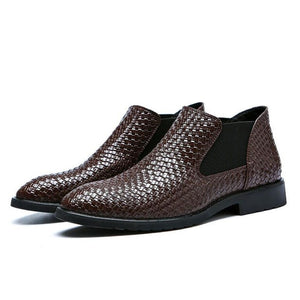 Tangnest NEW Autumn Men's Chelsea Shoes