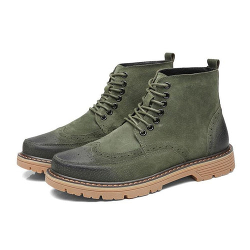 Tangnest Vintage Men's Work Boots