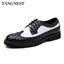 Load image into Gallery viewer, Tangnest British Style Men&#39;s Brogue Shoes