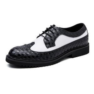 Tangnest British Style Men's Brogue Shoes