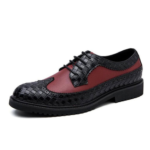 Tangnest British Style Men's Brogue Shoes