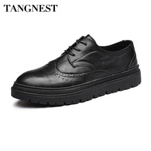 Load image into Gallery viewer, Tangnest British Style Men&#39;s Dress Shoes