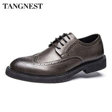 Load image into Gallery viewer, Tangnest NEW Autumn Men&#39;s Dress Shoes