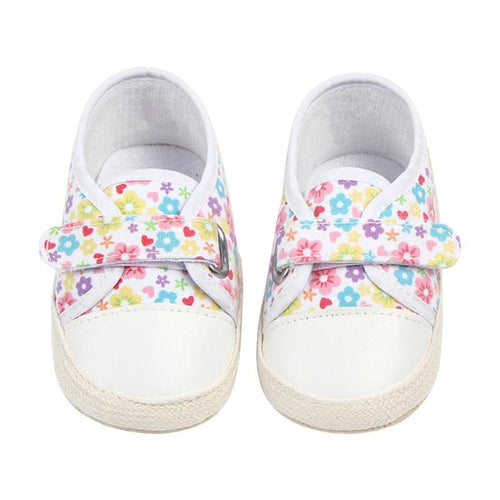 Newborn Toddler Floral Cloth Casual Shoes