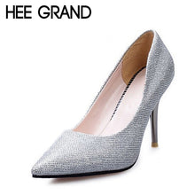 Load image into Gallery viewer, HEE GRAND Silver women shoes