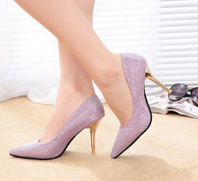 Load image into Gallery viewer, HEE GRAND Silver women shoes