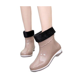 Scale Films Pattern Woman Ankle Rainboots