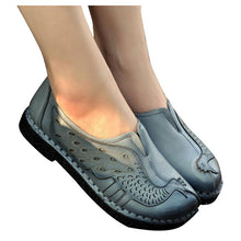 Load image into Gallery viewer, Spring Top Soft PU Leather Flats Anti-Slippy Shoes