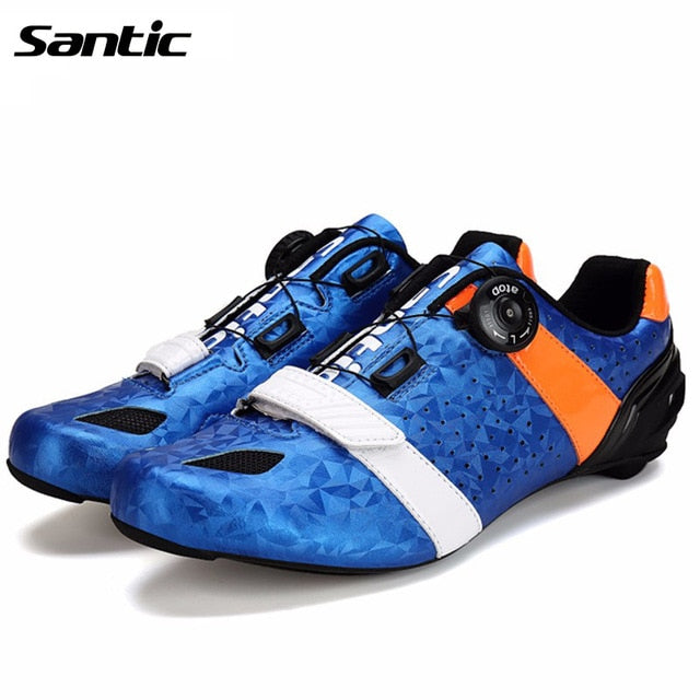 SANTIC Carbon Fiber Cycling Bike Shoes