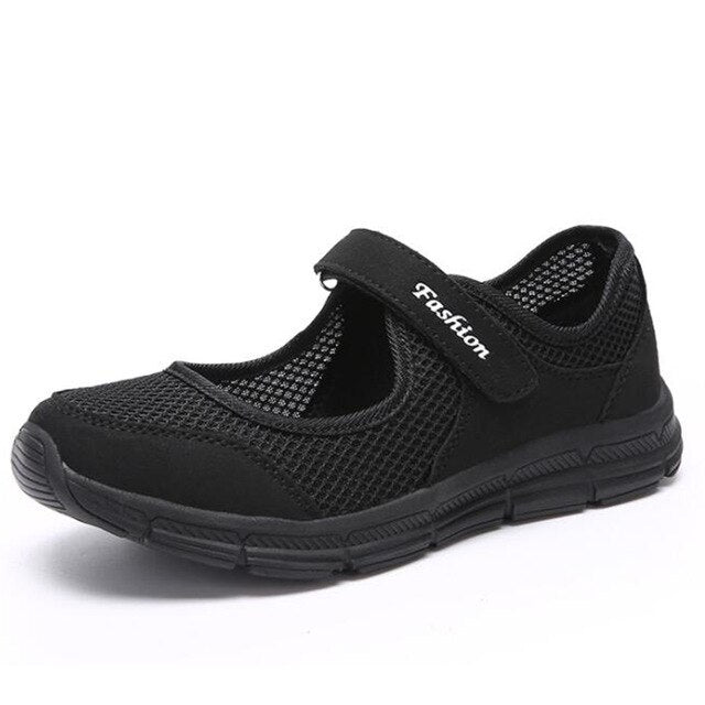 Breathable Lightweight Shake Sole Flats Shoes