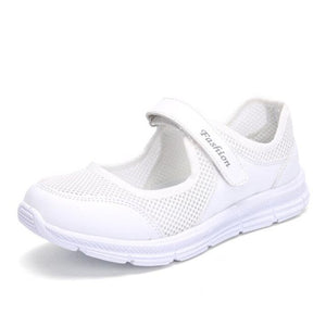 Breathable Lightweight Shake Sole Flats Shoes