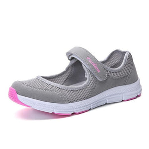 Breathable Lightweight Shake Sole Flats Shoes