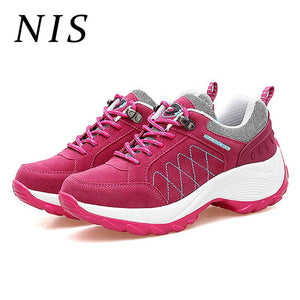 NIS Women Sneakers Casual Lace-up Women's Vulcanize Shoes