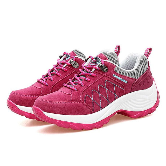 NIS Women Sneakers Casual Lace-up Women's Vulcanize Shoes