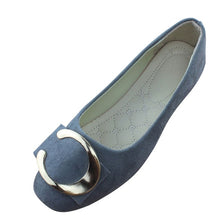 Load image into Gallery viewer, Faux Suede Ballet Flats Women Multiple Color Round Toe Flat Shoes