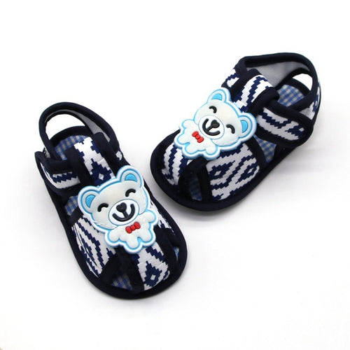 Summer baby boy sandals gentleman bear