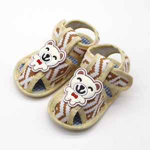 Summer baby boy sandals gentleman bear