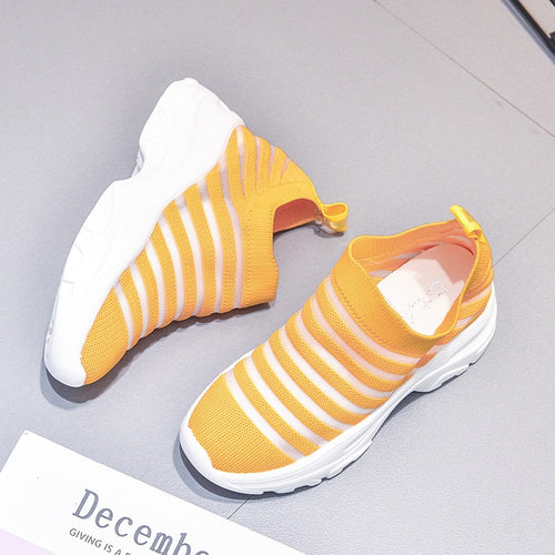 Woman Creepers  Platform Sneakers Women Breathable Flat Shoes